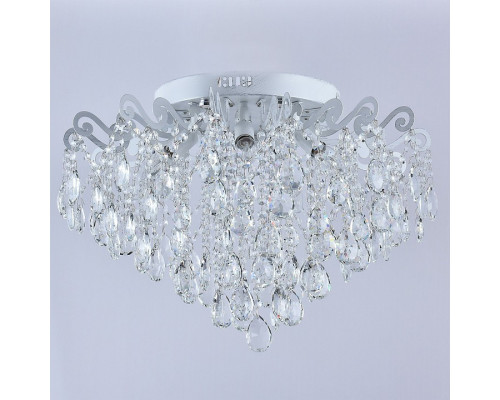 Люстра на штанге De Markt 04033-0.3-07 WH+SILVER PN