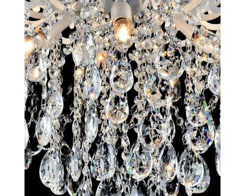 Люстра на штанге De Markt 04033-0.3-07 WH+SILVER PN