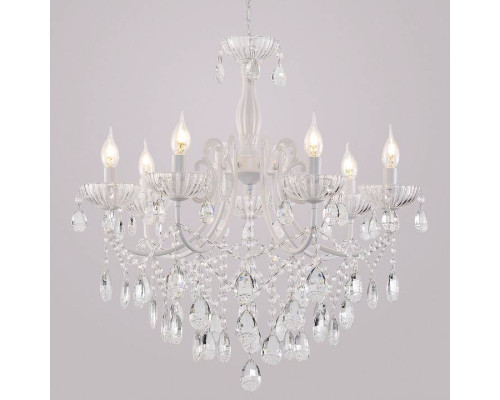 Подвесная люстра Reluce 04211 7 ламп WH 04211-0.4-07 WH