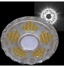 Встраиваемый светильник 62060-9.0-001PL MR16+LED5W CL+GD