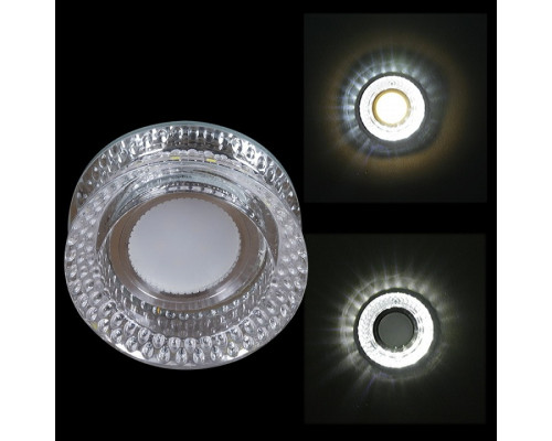 Встраиваемый светильник  71090-9.0-001D MR16 +LED3W WT