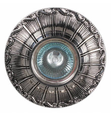 Встраиваемый светильник Sneha  6010/D MR16 SL+BK