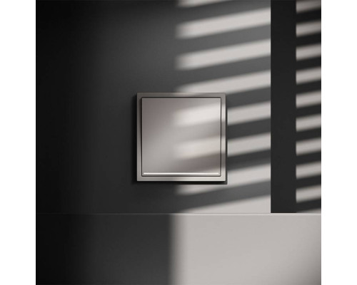 Выключатель одноклавишный с подсветкой без рамки Voltum S70 VLS010203