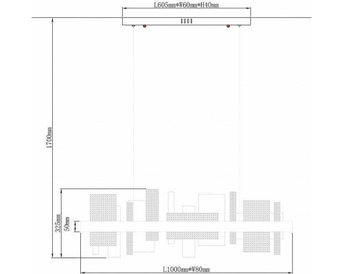 Подвесной светильник Wertmark Lotta WE461.03.303