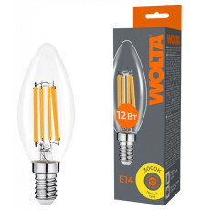 Лампа светодиодная Wolta  WF-C35-12W3KE14