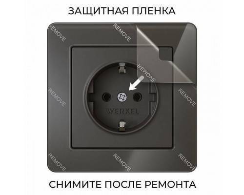 Рамка на 1 пост Werkel Acrylic черный W0012708