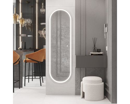 Зеркало овал LAPARET Modus 45*150 влагостойкое, подсветка, димер