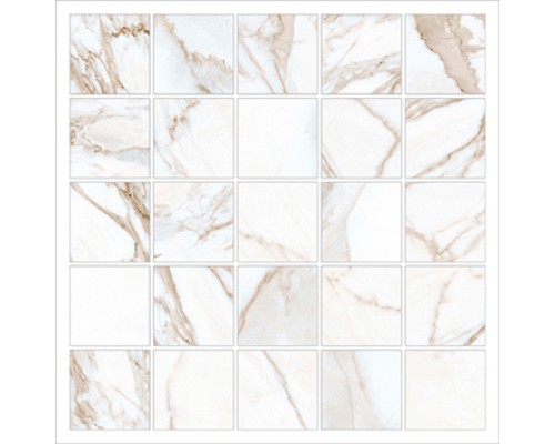 Marble Trend Мозаика K-1001/MR/m14/30,7x30,7 Calacatta