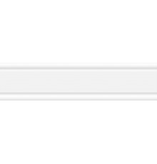 Liberty Бордюр керамик белый 01 6х25