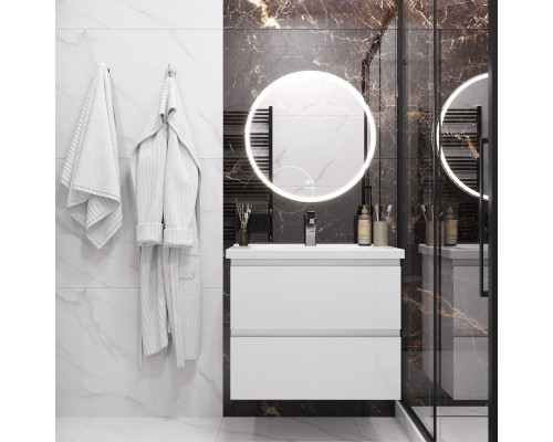 Зеркало LAPARET Electra D 60 влагостойкое, подсветка, димер и антизапотевание (подогрев)