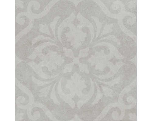 Монсеррат Декор серый светлый матовый обрезной SBD065\SG647520 60х60