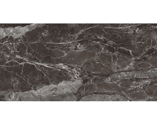 Kenya Nero Керамогранит черный 60x120 полированный