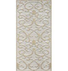 Deja Vu Gold White Декор Damask (K941991) 30x60