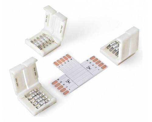 Соединитель лент Т-образный жесткий Apeyron Electrics  09-73