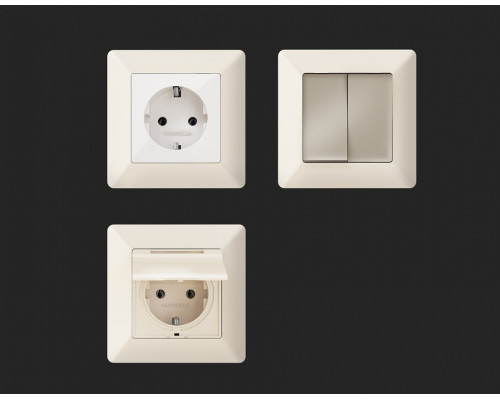 Рамка на 2 поста Ambrella Volt Line AF110332