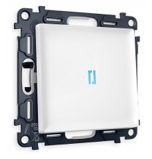 Выключатель проходной одноклавишный с подсветкой Ambrella Volt Quant MA122040