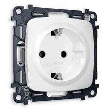 Розетка с заземлением, без рамки Ambrella Volt MO MO106010
