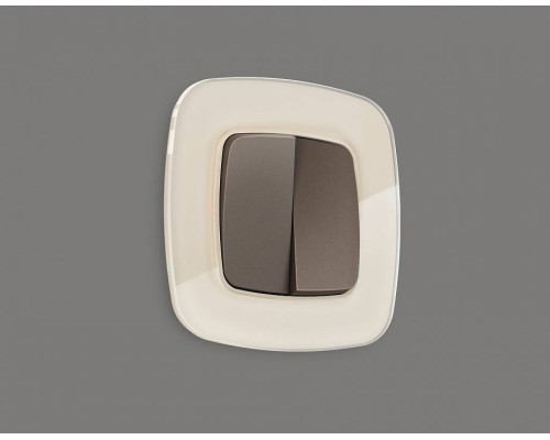 Клавиши для выключателя двухклавишного Ambrella Volt Quant OP6330