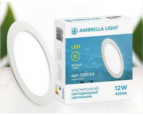 Встраиваемый светильник Ambrella Light DLR 300124