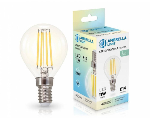 Лампа светодиодная Ambrella Light G45 451134