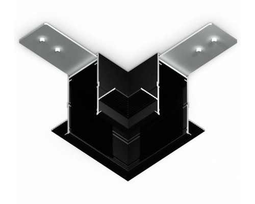 Соединитель угловой L-образный для треков встраиваемых Ambrella Light GL GL1040