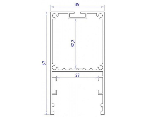 Короб накладной Ambrella Light Profile System GP GP3000AL