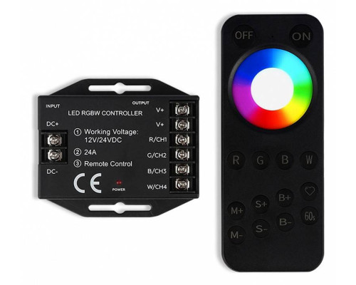 Контроллер-регулятор цвета RGBW с пультом ДУ Ambrella Light ILLUMINATION GS11461