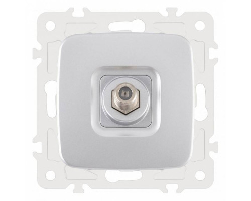 ТВ-розетка без рамки Arte Milano am-205 205.42-1.silver