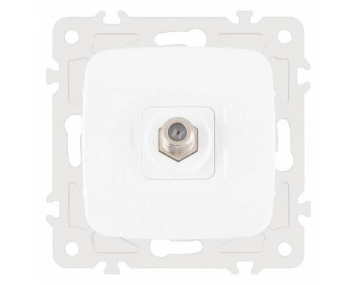 ТВ-розетка без рамки Arte Milano am-205 205.42-1.white