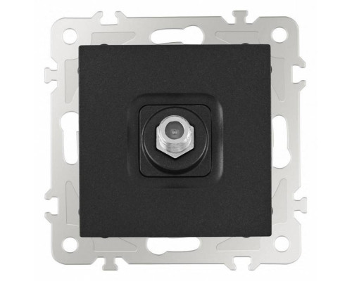 ТВ-розетка без рамки Arte Milano am-206 206.42-1.black