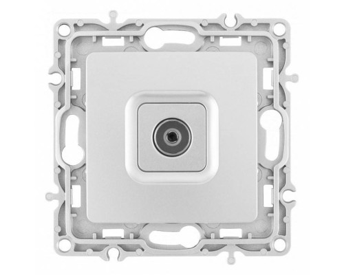 ТВ-розетка без рамки Arte Milano am-217 217.43-1.silver