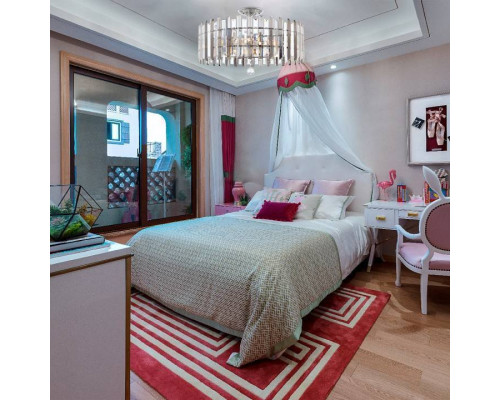 Люстра на штанге Arte Milano Sorrento-1409 хром 371409/8/100/570 CR