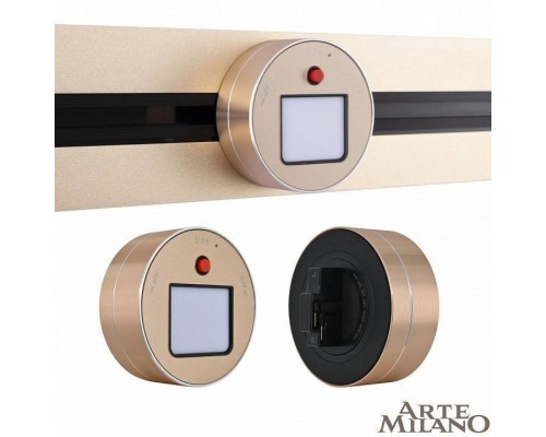 Накладной светильник Arte Milano Am-track-sockets 380011TL/Light Gold