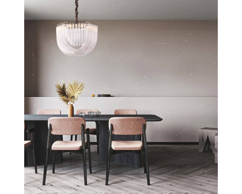 Подвесная люстра Arte Milano AM-97378 6xE14 D500 H380 мм S.97378.D500.H380.E14.6 Ni