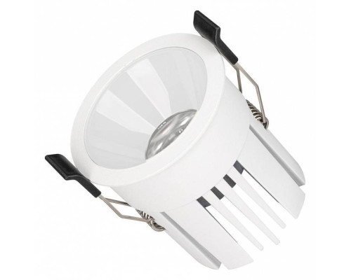 Встраиваемый светильник Arlight ATLAS-R100-10W Black 3000K 037184