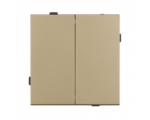 Выключатель двухклавишный без рамки Arlight SWT 054545