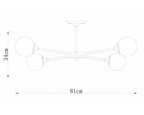 Люстра на штанге Arte Lamp Marco A2703PL-8SG