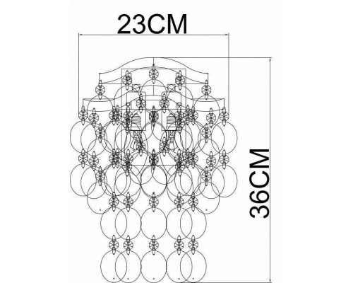 Накладной светильник Arte Lamp Pipirima A4065AP-2SG