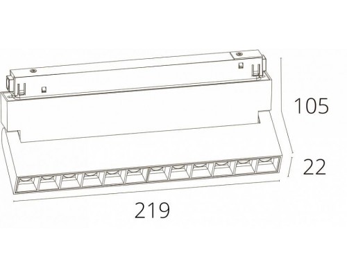 Накладной светильник Arte Lamp Linea A4638PL-1WH