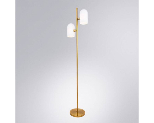 Торшер Arte Lamp Cassel A5454PN-2PB