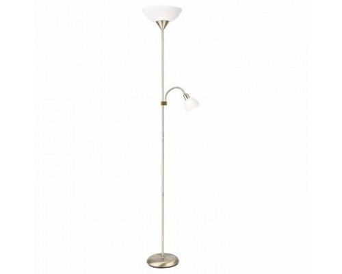 Торшер с подсветкой Arte Lamp Duetto A9569PN-2AB