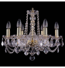 Подвесная люстра Bohemia Ivele Crystal 1402 1402/6/160/G/Leafs