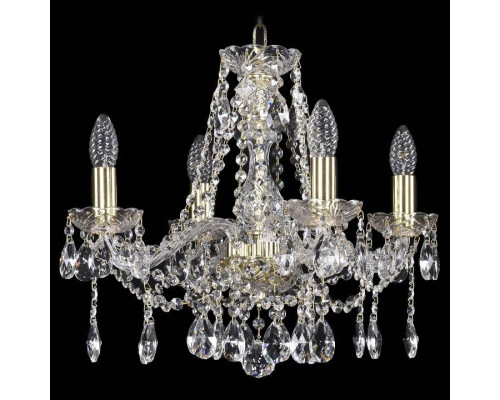 Подвесная люстра Bohemia Ivele Crystal 1413 1413/4/165/G