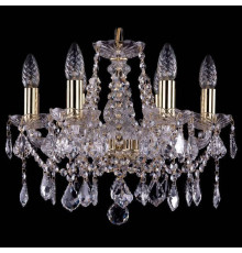 Подвесная люстра Bohemia Ivele Crystal 1413 1413/6/141/G/Leafs