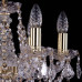 Подвесная люстра Bohemia Ivele Crystal 1413 1413/6/141/G/Leafs