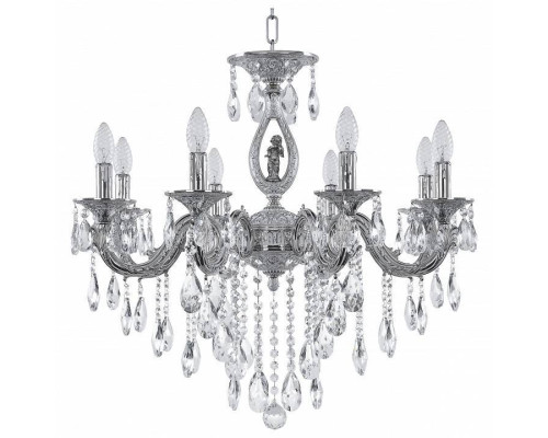 Подвесная люстра Bohemia Ivele Crystal 7101 71401/8/210 B NW FA4S