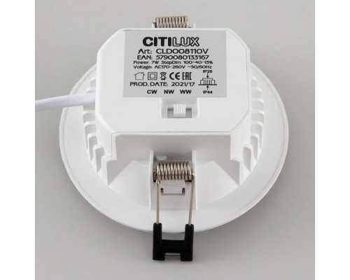 Встраиваемый светильник Citilux Акви CLD008110V