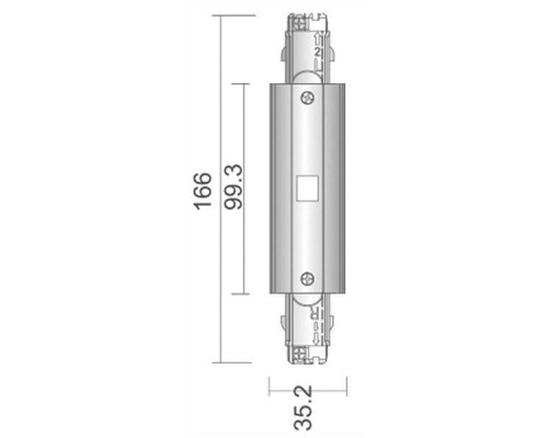 Соединитель линейный для треков Deko-Light D Line 710044