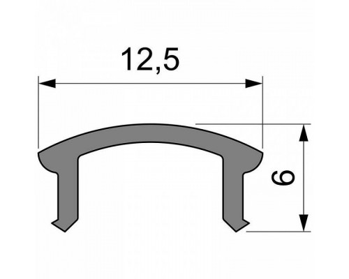 Профиль накладной Deko-Light F-01-08 983504