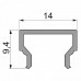 Профиль накладной Deko-Light H-01-08 984004